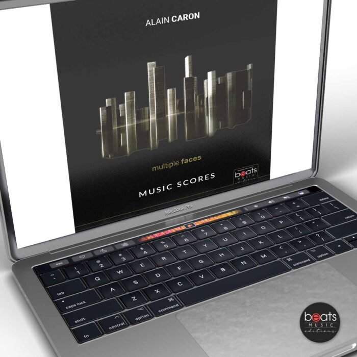 Alain Caron - MULTIPLE FACES - Music Scores