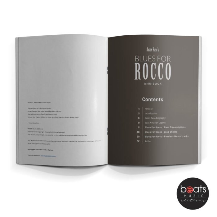 Jason Raso - BLUES FOR ROCCO - Omnibook